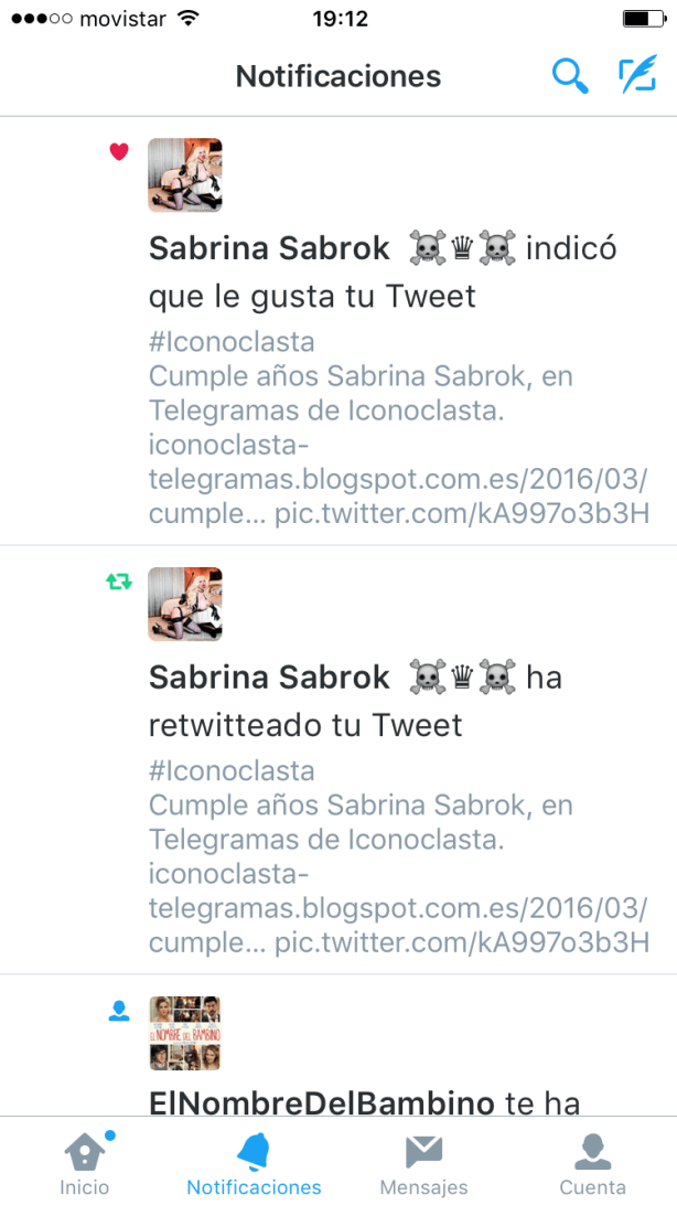 Sabrina Sabroik Twiter