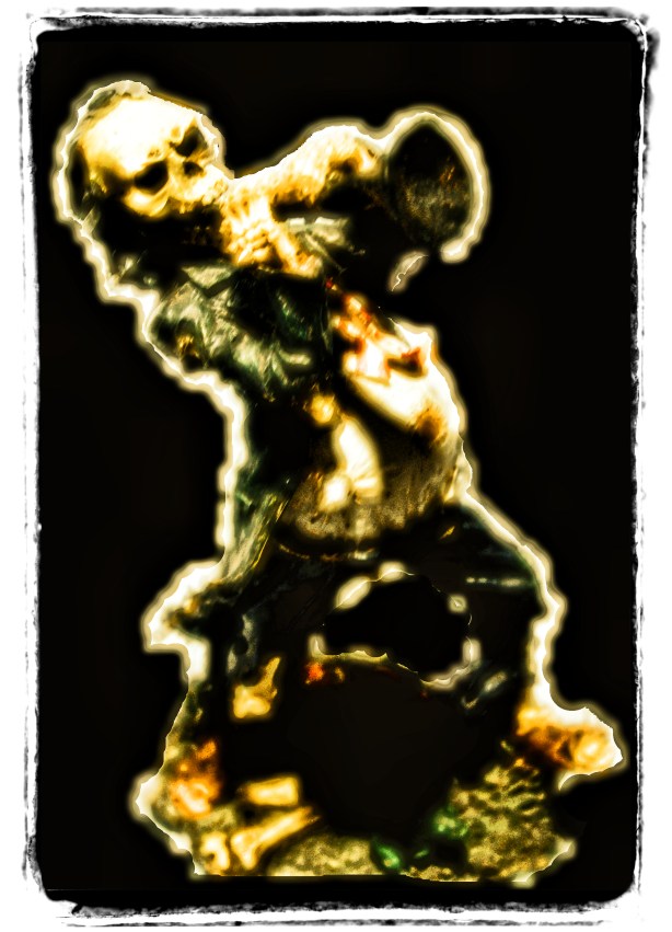 Calavera trompetista