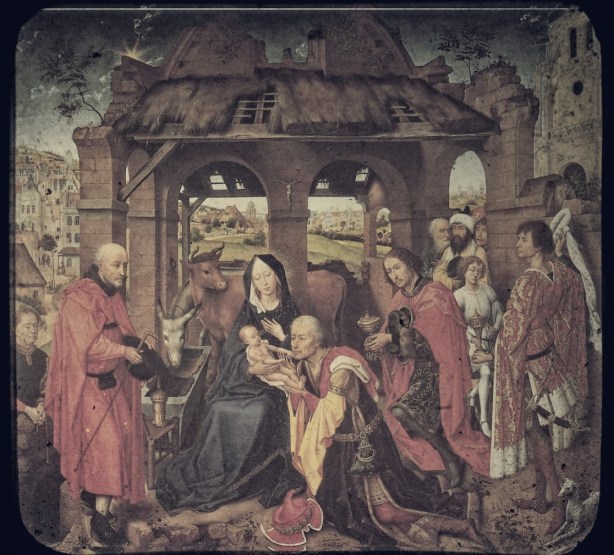 De la navidad de una ternera y un perro