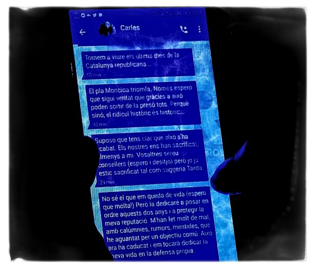 Mensajería independentista catalana